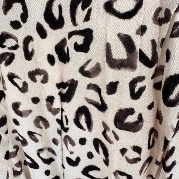 11 Honore Collection Valentina Animal Print Skater Dress SZ 14 - Picture 12 of 16